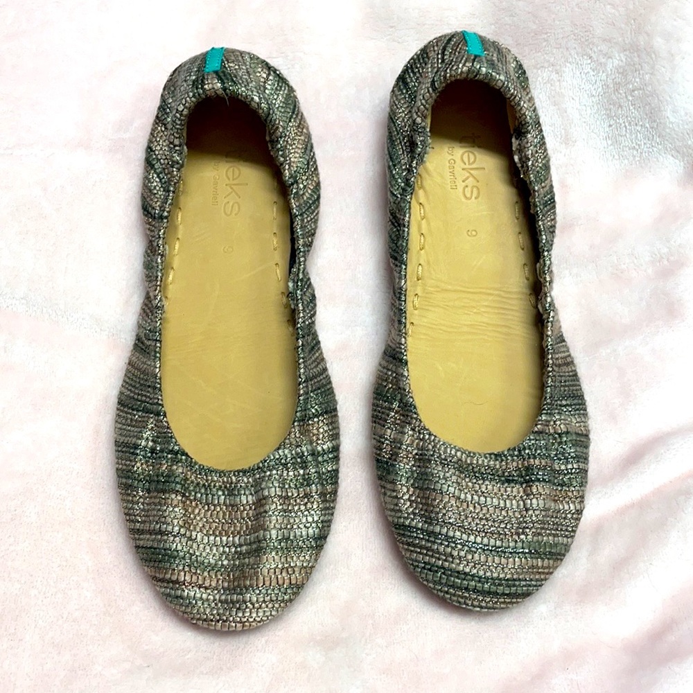 Tieks size 9 Mojave like new!
